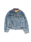 Levi's Flannel-Lined Denim Trucker Jacket (M)