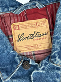 Levi's Flannel-Lined Denim Trucker Jacket (M)