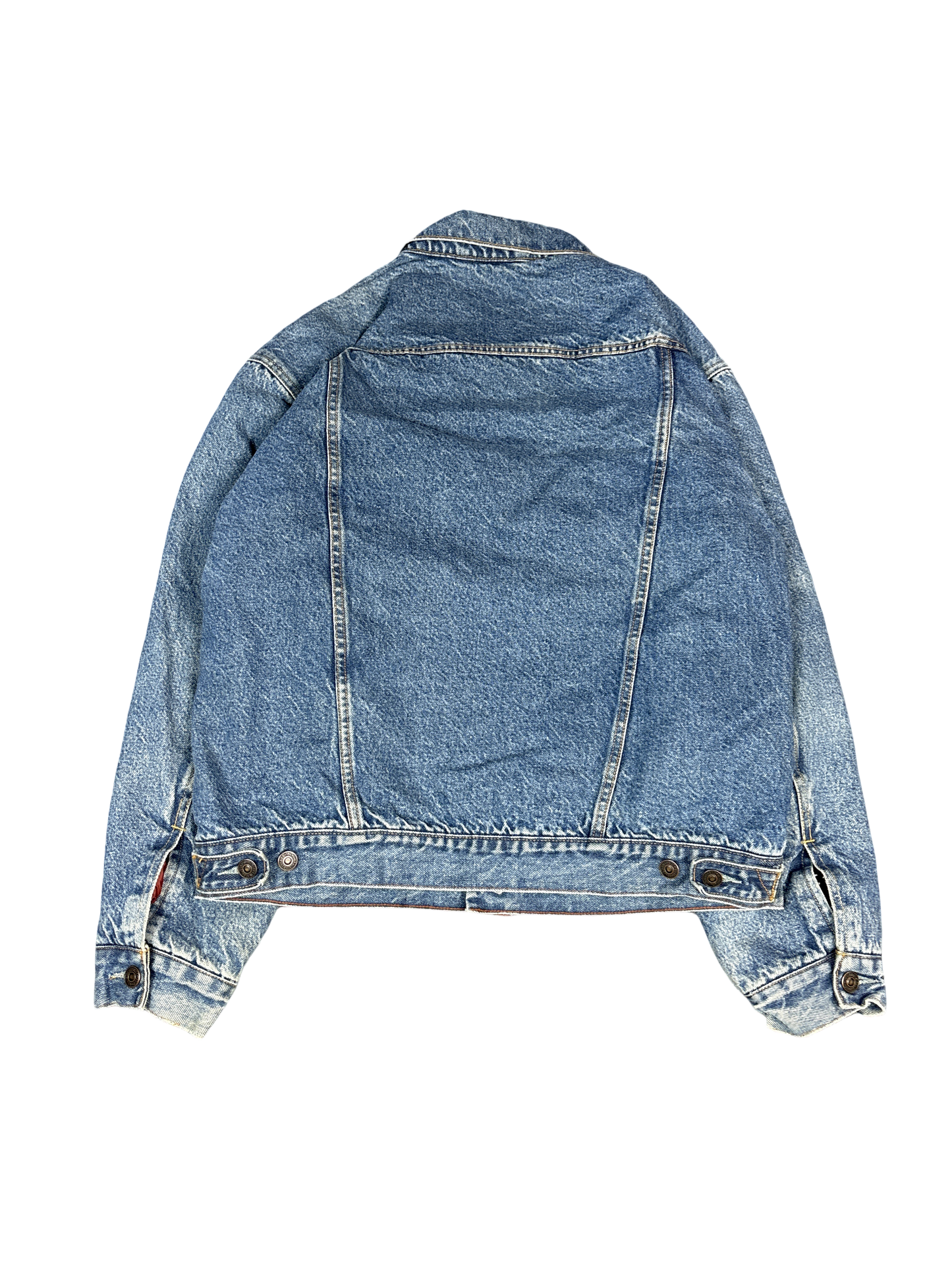 Levi's Flannel-Lined Denim Trucker Jacket (M)
