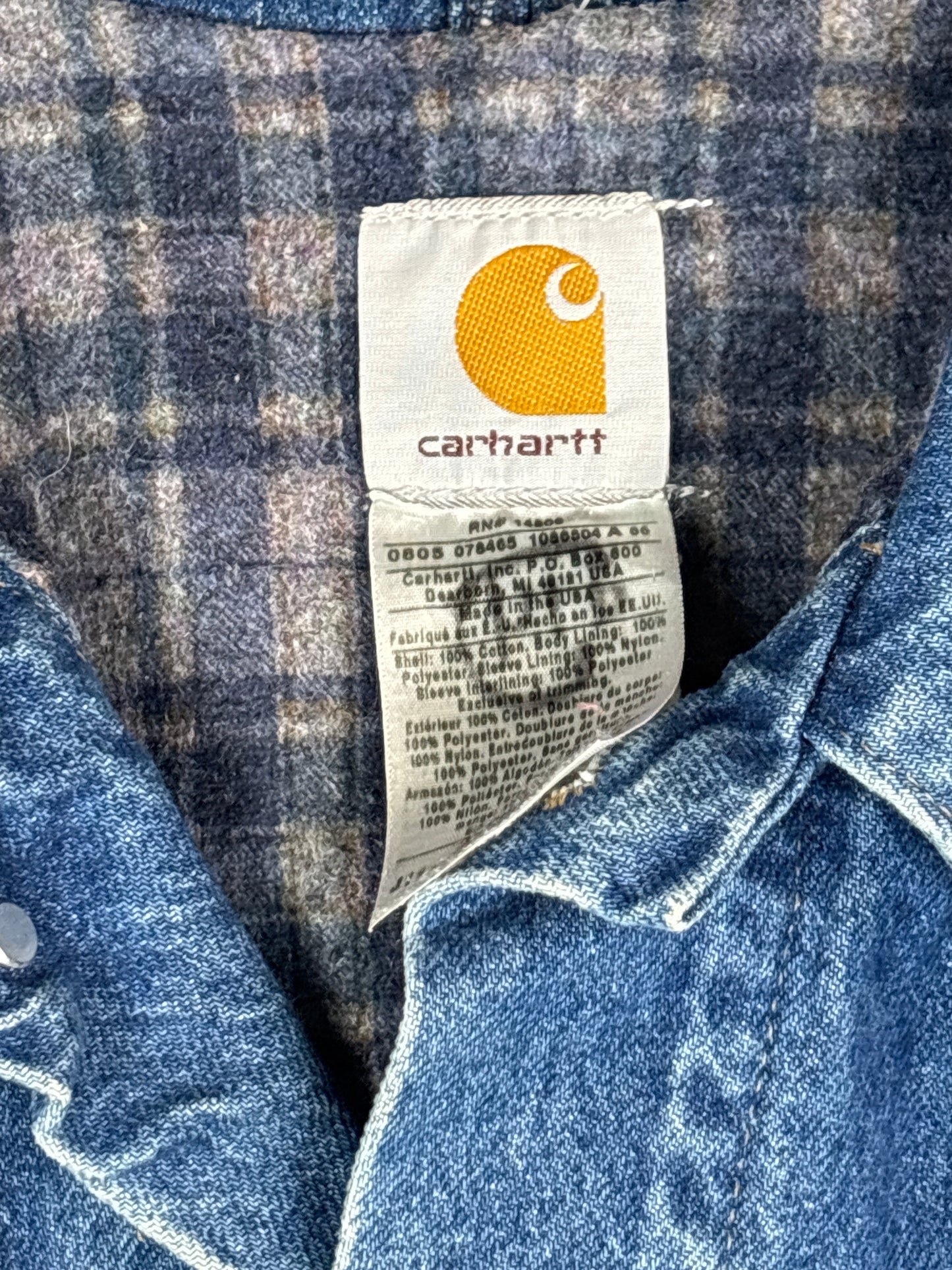 Carhartt Phoenix Drilling Denim Jacket (2XL)
