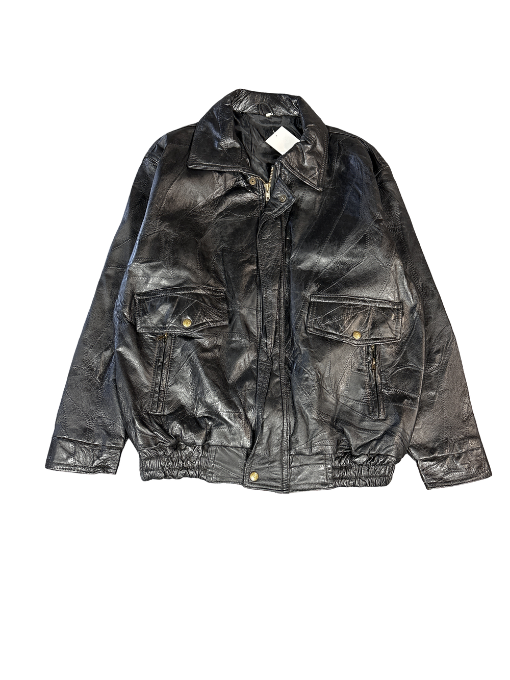 United States Navy Genuine Leather Jacket (L)