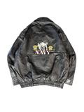 United States Navy Genuine Leather Jacket (L)