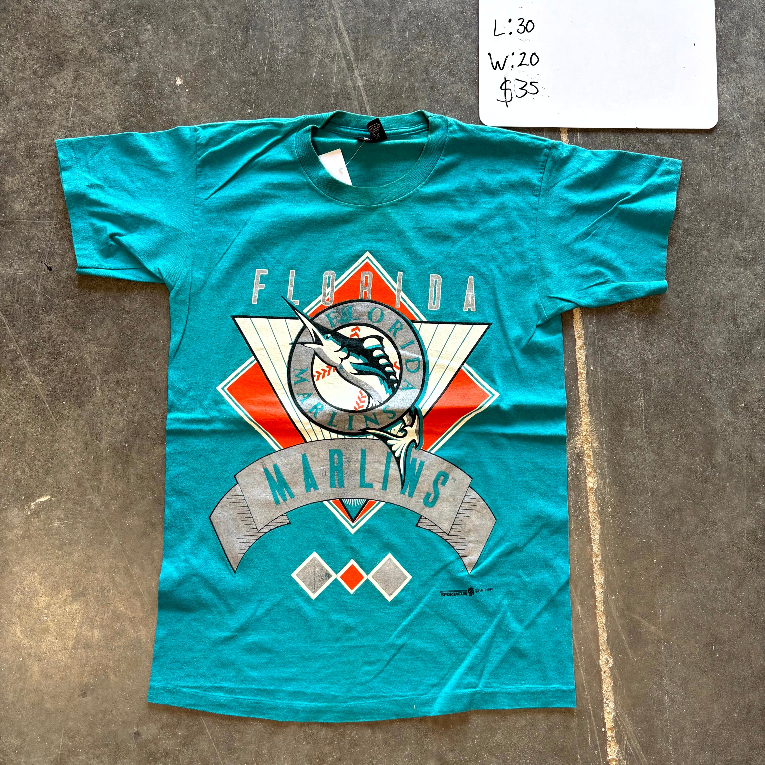 1990s Florida Marlins Graphic Tee (M)