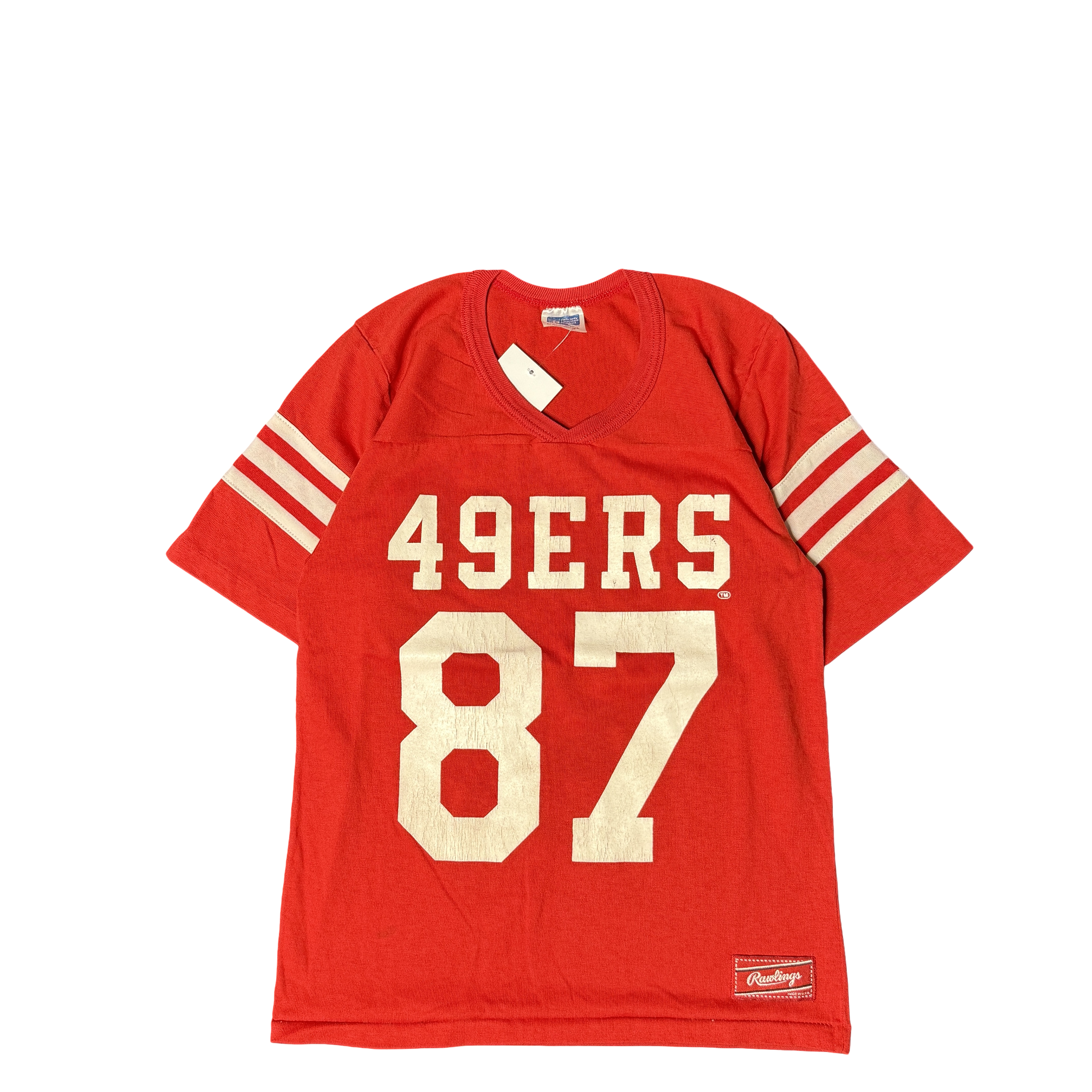 1980s NFL Rawlings 49ers #87 Jersey Tee (S)