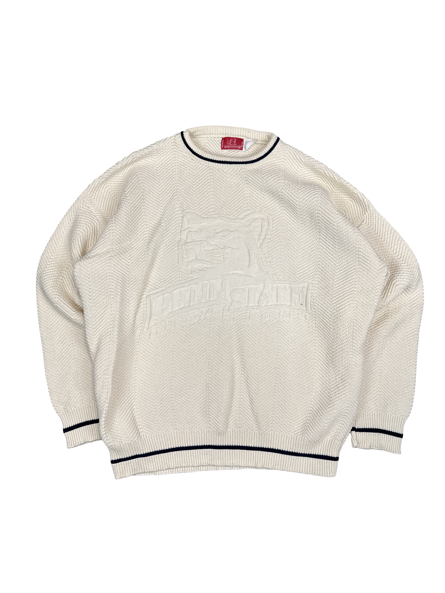 1990s Penn State Knit Sweater (L)
