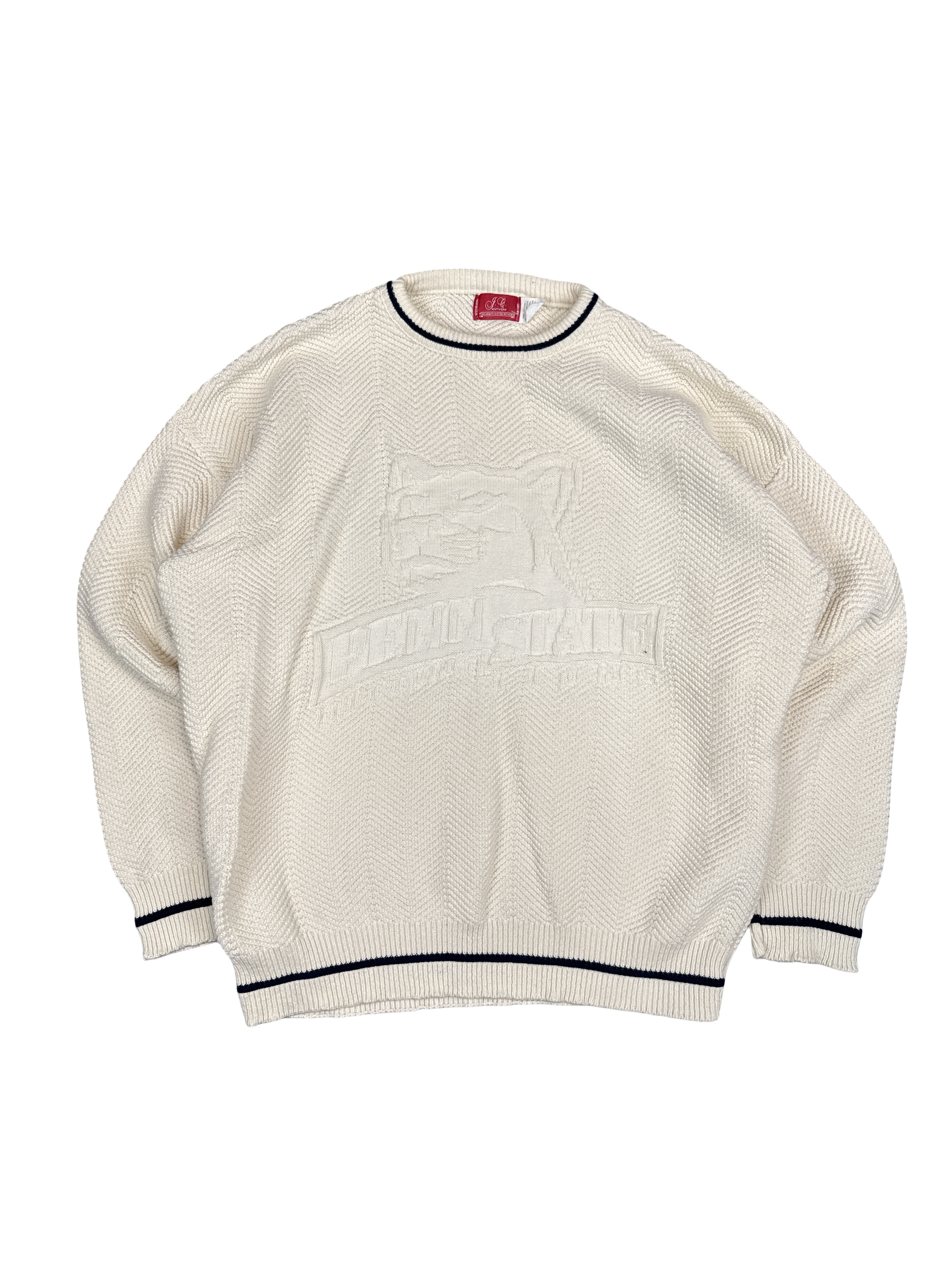 1990s Penn State Knit Sweater (L)