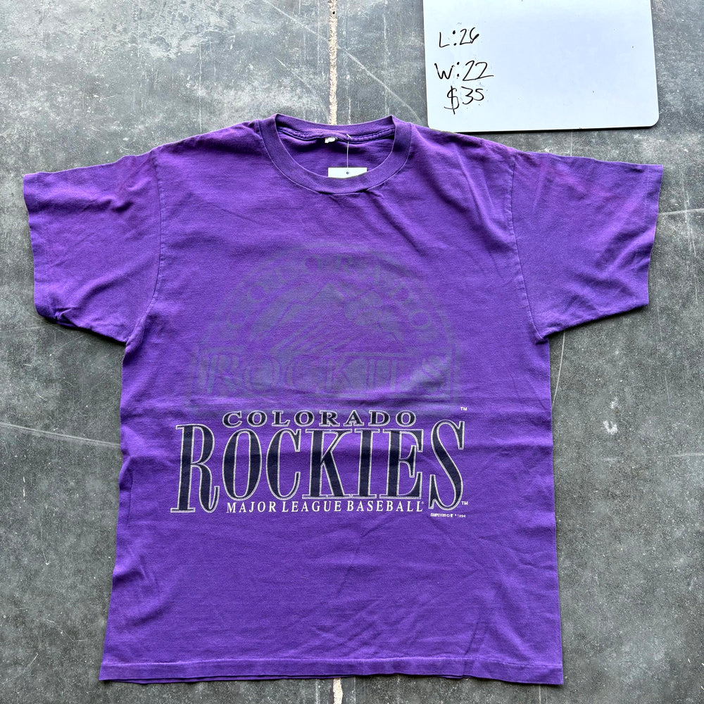 1990s Colorado Rockies MLB Graphic Tee (L)