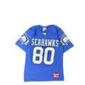 1980s Rawlings Seattle Seahawks #80 Football Jersey Tee (S)