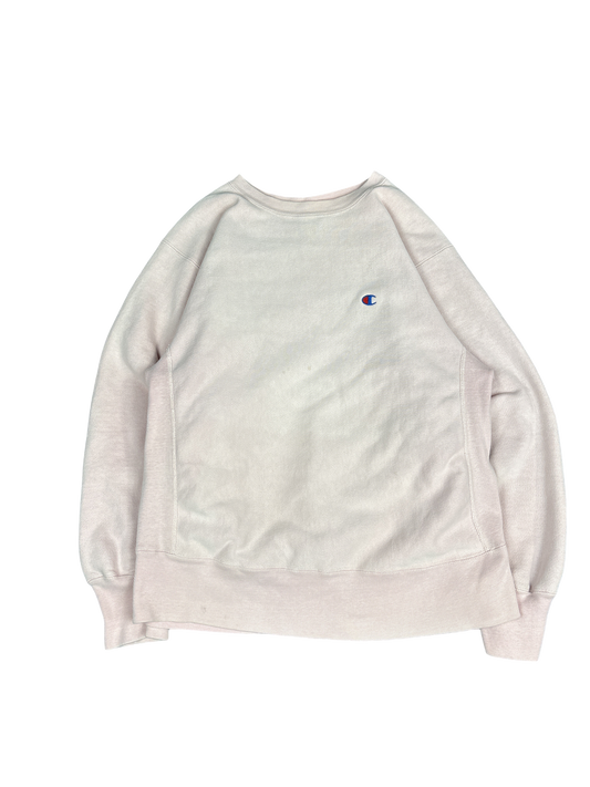 Champion Reverse Weave Pink Sweatshirt (L)