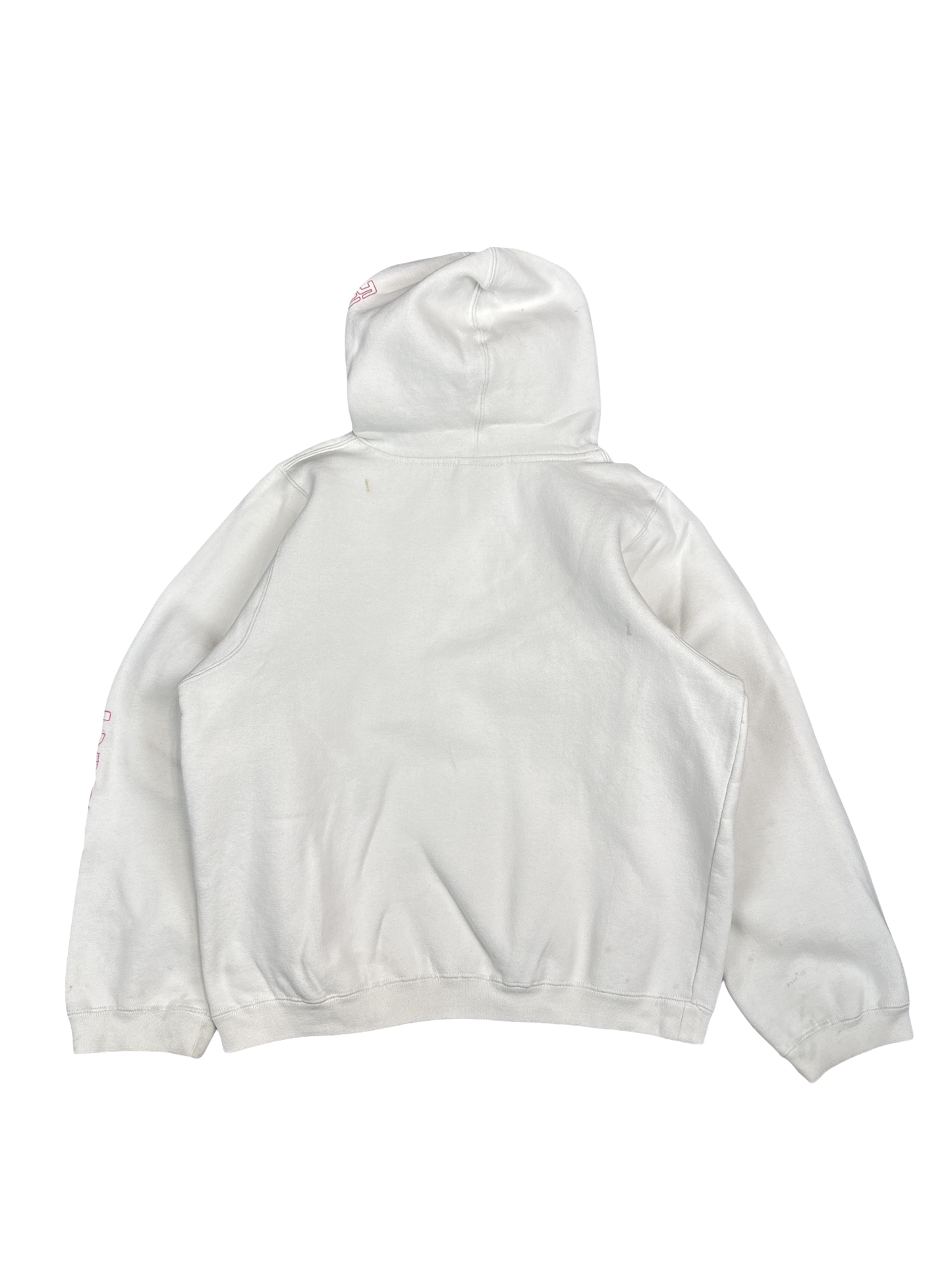Y2K Hurley Pink Logo Hoodie (L)