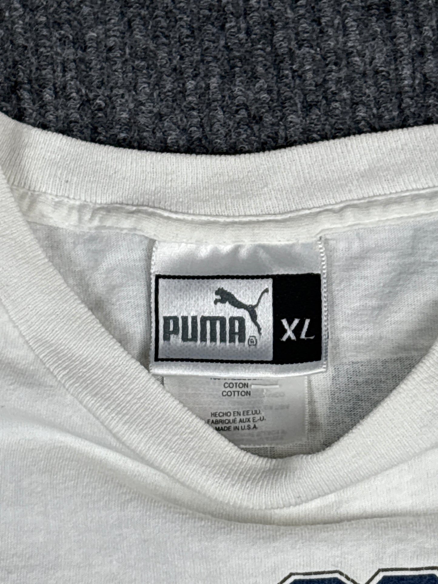 1990s Puma Marshall Faulk Rams Long Sleeve Tee (XL)