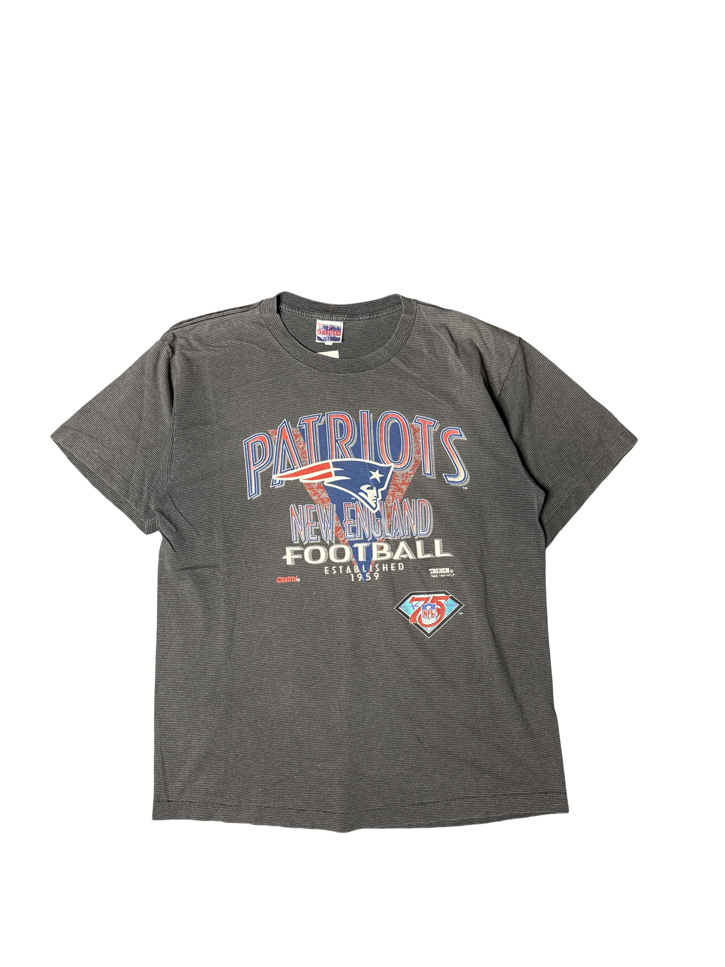 1990s New England Patriots Football Tee (XL)