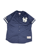 1990s Majestic New York Yankees Mesh Baseball Jersey (2XL)