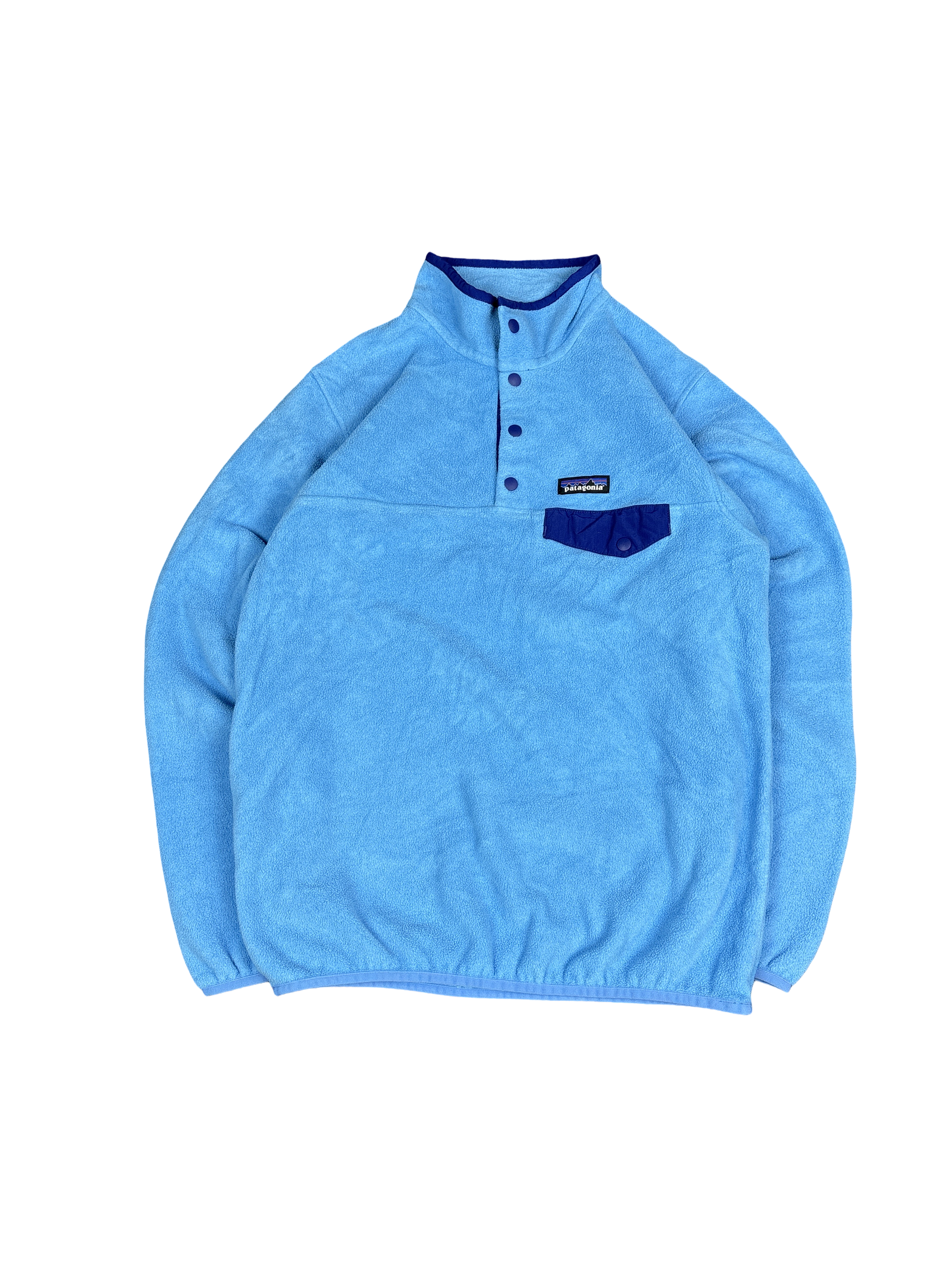Patagonia Synchilla Blue Fleece Pullover (M)