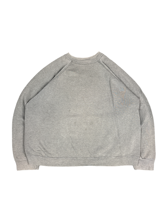Classic Hanes Heather Gray Pullover Sweatshirt (XL)