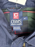 Chaps Ralph Lauren Navy Cotton Zip Jacket (M)