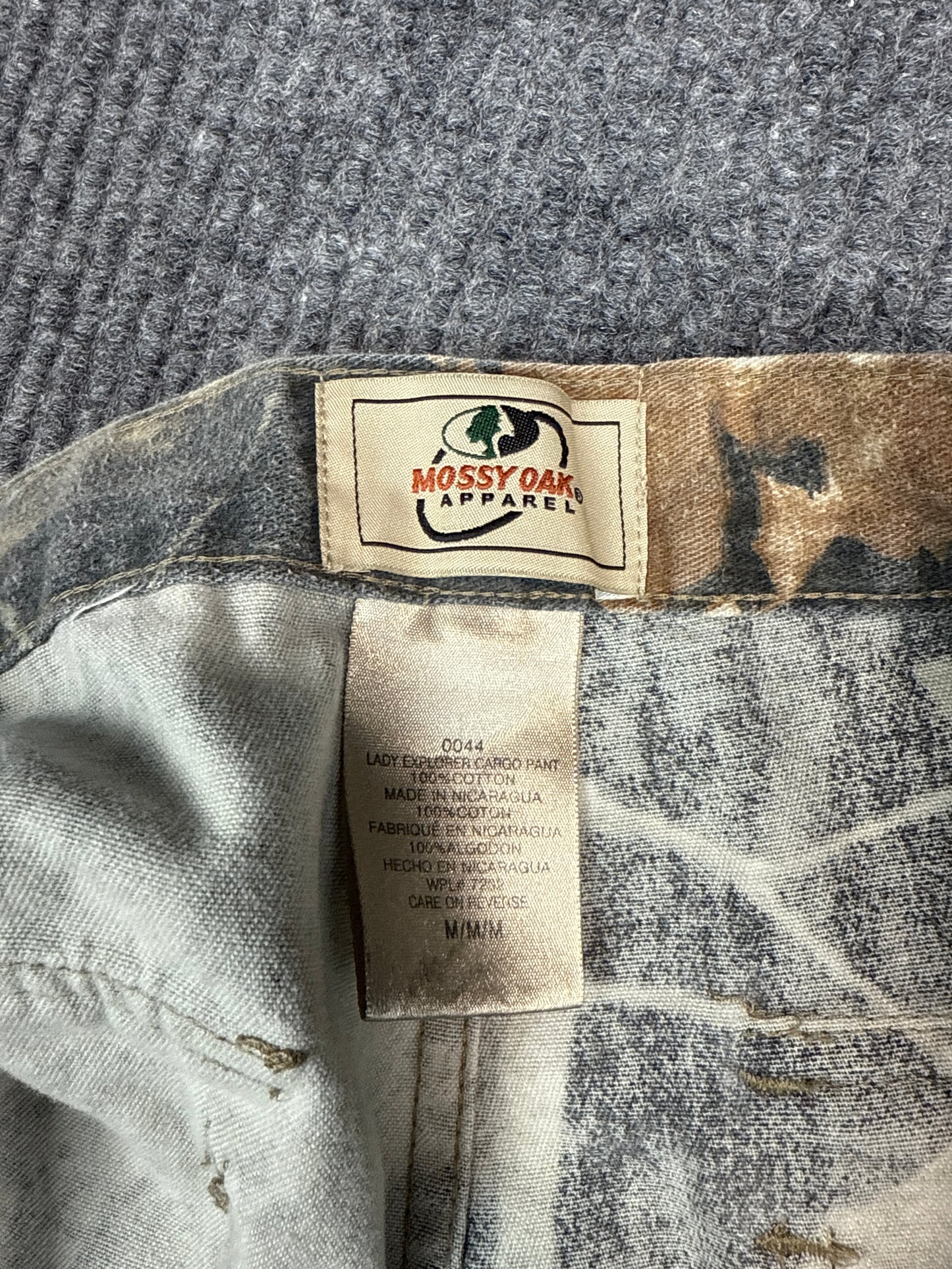 Mossy Oak Camo Cargo Pants (M)