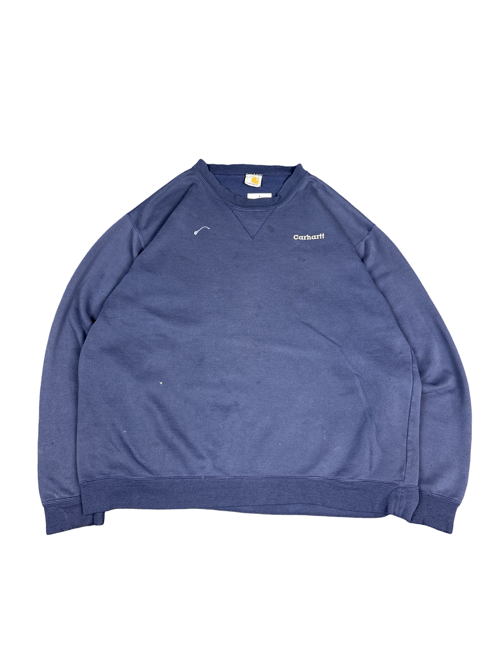 Carhartt Navy Crewneck Sweatshirt (2XL)