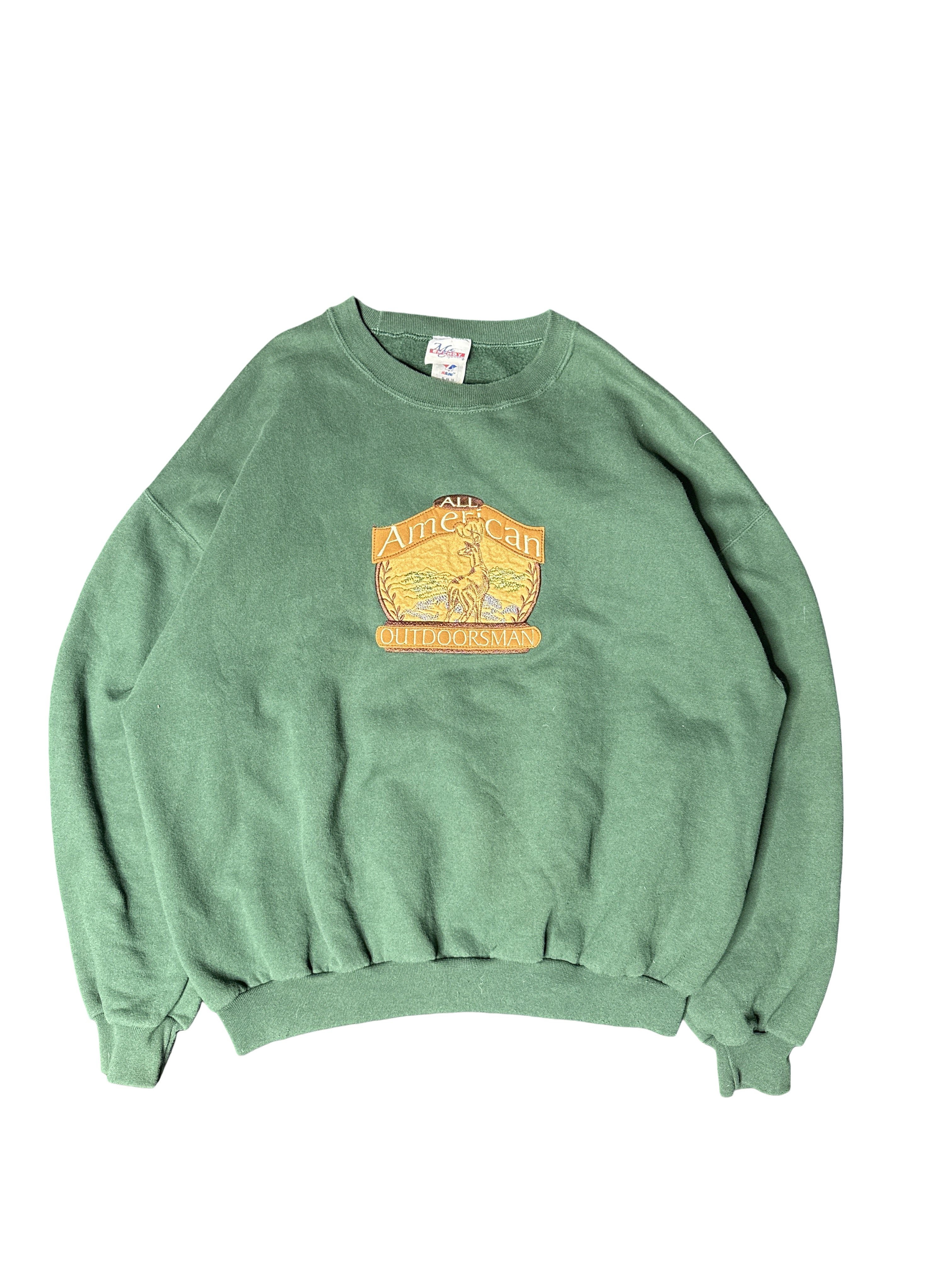 All American Outdoorsman Green Sweatshirt (XL)