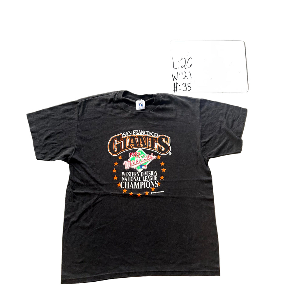 1989 San Francisco Giants World Series Champions T-Shirt (S)