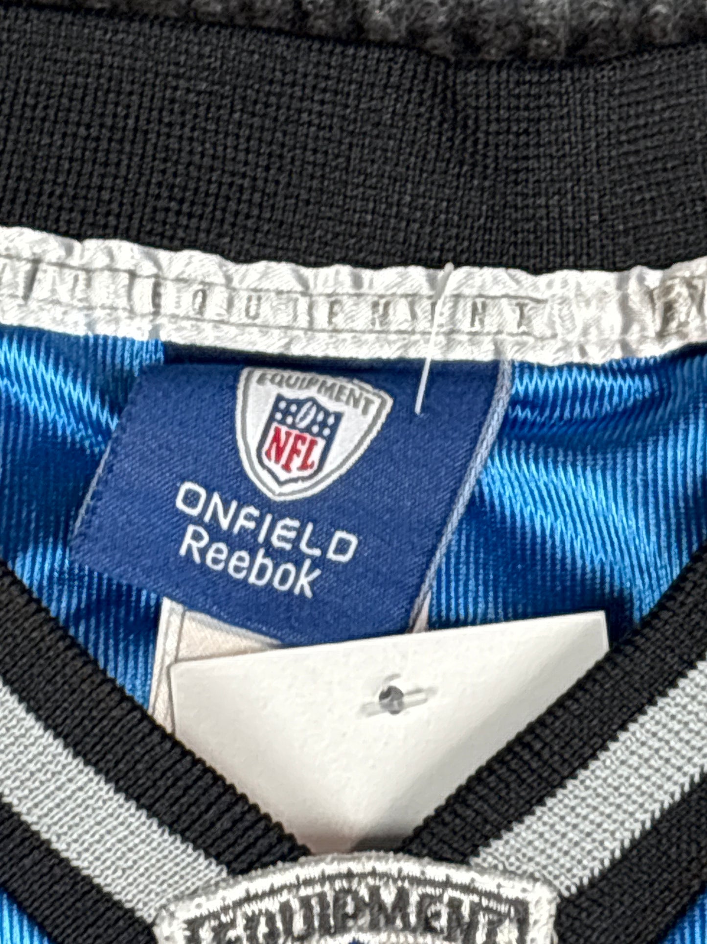 2000s Reebok NFL Detroit Lions #81 Johnson Football Jersey (2XL)