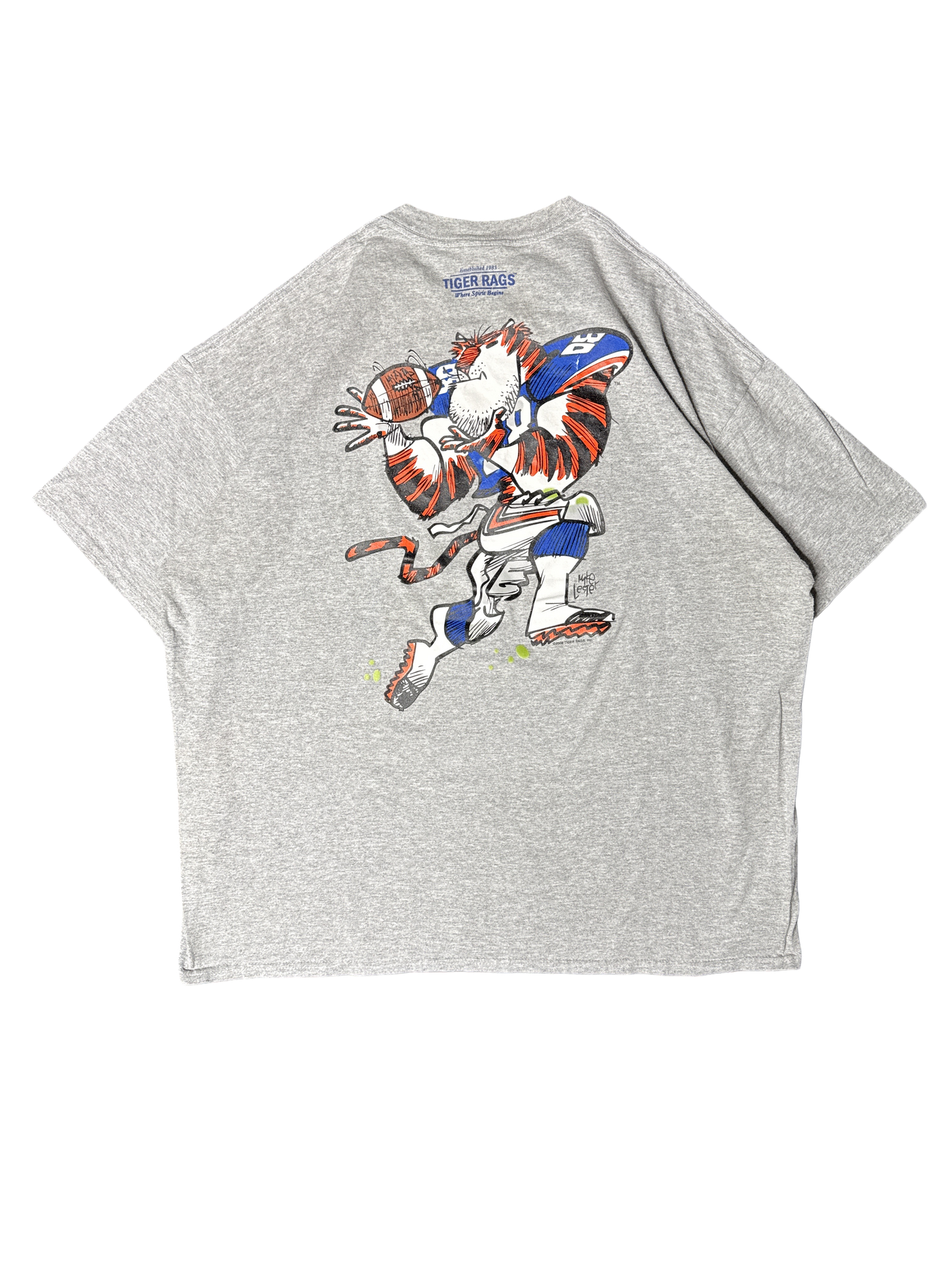 Auburn Tigers Football Graphic Tee (2XL)