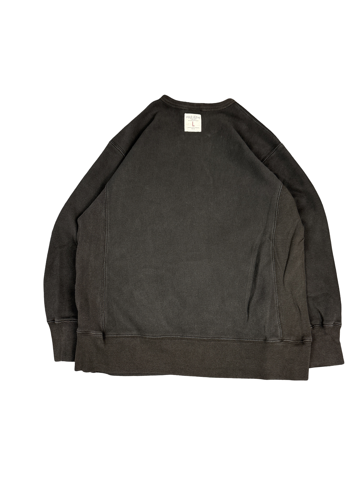 1990s Polo Jeans Co. Ralph Lauren Flag Logo Sweatshirt (L)