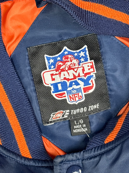 1990s NFL Game Day Denver Broncos Satin Jacket (L)