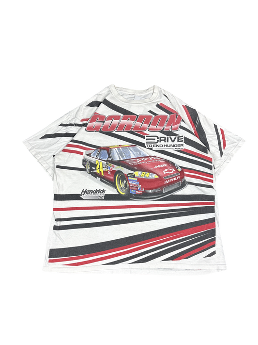 2000s NASCAR Jeff Gordon Drive to End Hunger Graphic Tee (2XL)