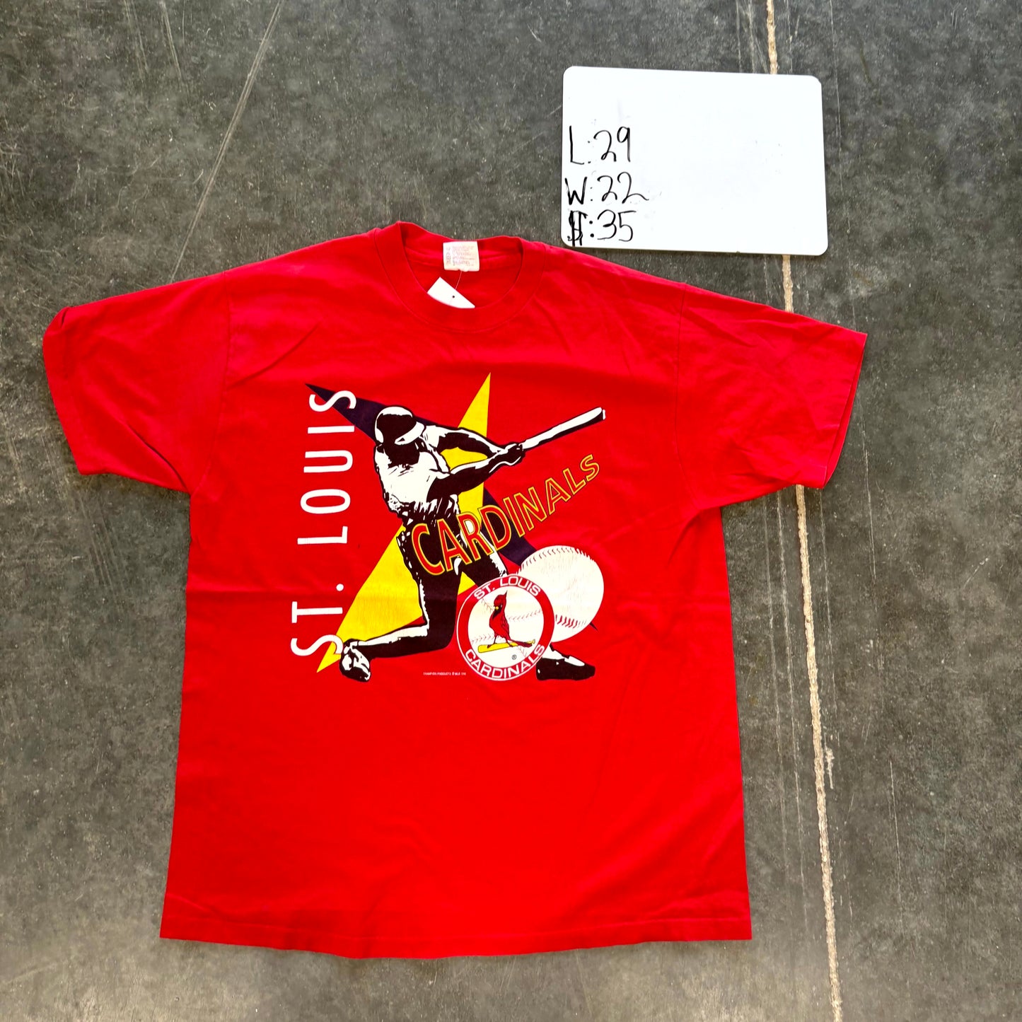 1990s St. Louis Cardinals Graphic Tee (XL)