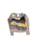 Hand Knit by Ollie Multicolor Wool Sweater (S)
