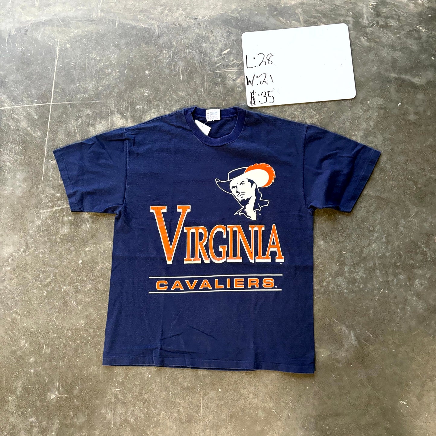 1990s Virginia Cavaliers Graphic T-Shirt (L)