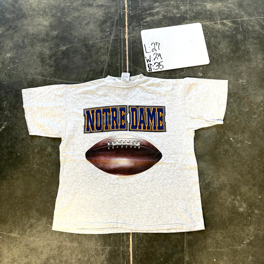 1990s Notre Dame Football Graphic Tee (XL)
