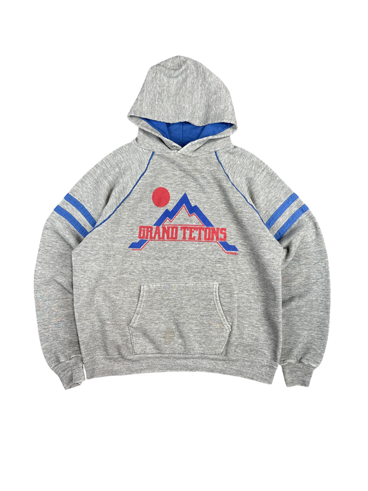 1980s Russell Grand Tetons Pullover Hoodie (L)