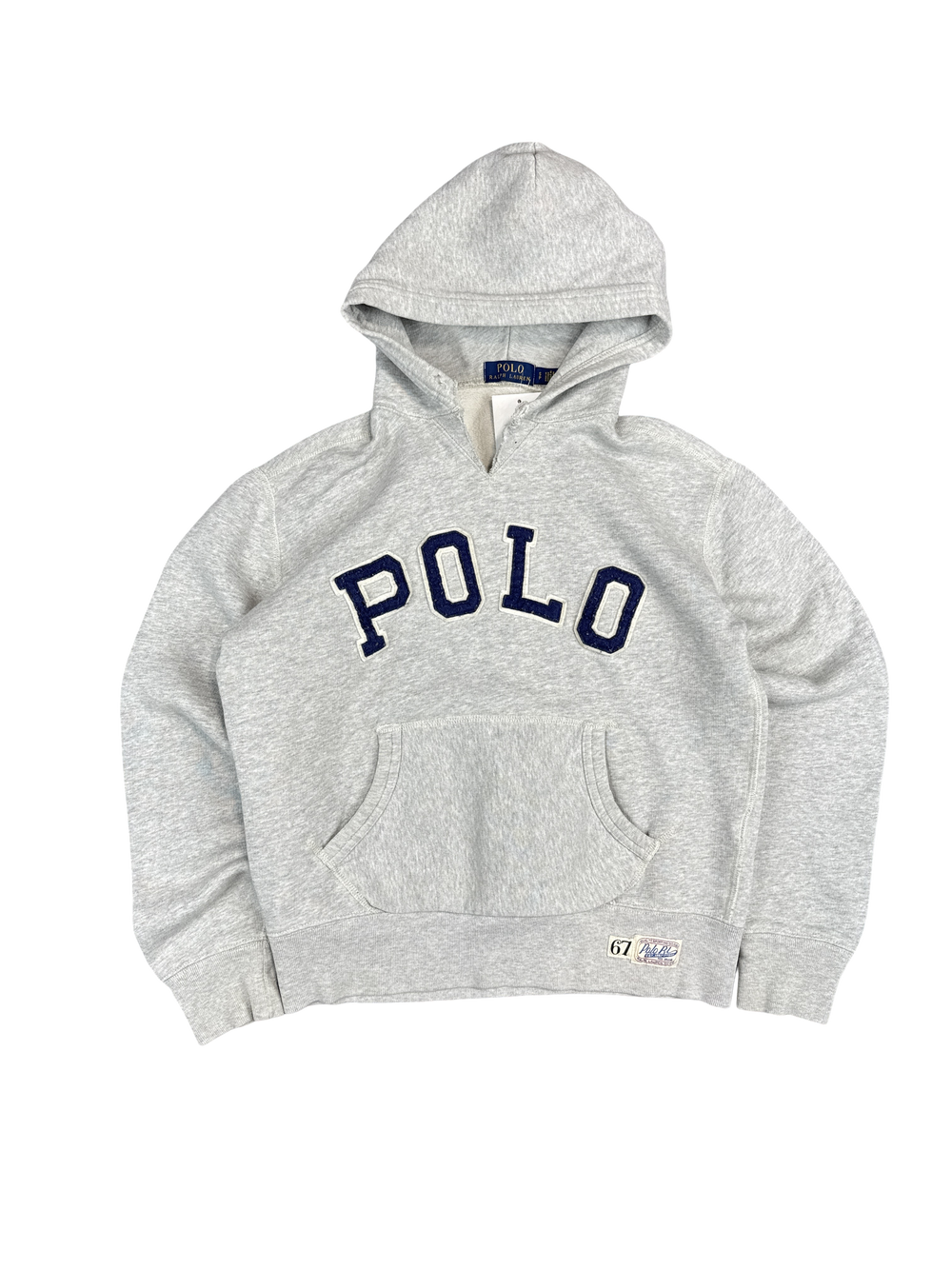 Polo Ralph Lauren Heather Gray Logo Hoodie (S)