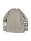 Y2K Camo Sleeve Graphic Tee (M)