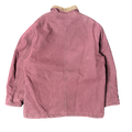 Dickies Canvas Chore Jacket Maroon Workwear Coat (L)