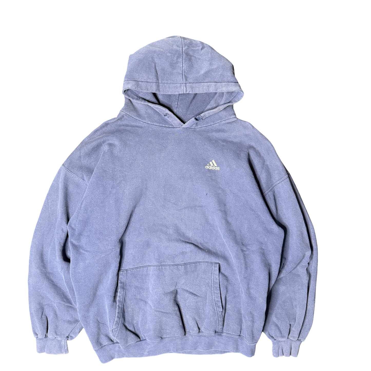 Adidas Blue Pullover Hoodie (XL)