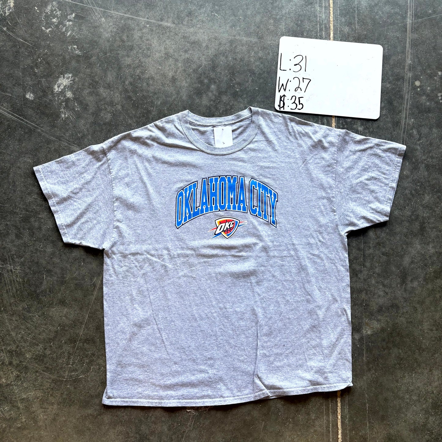 2000s Oklahoma City Durant #35 Graphic Tee (2XL)