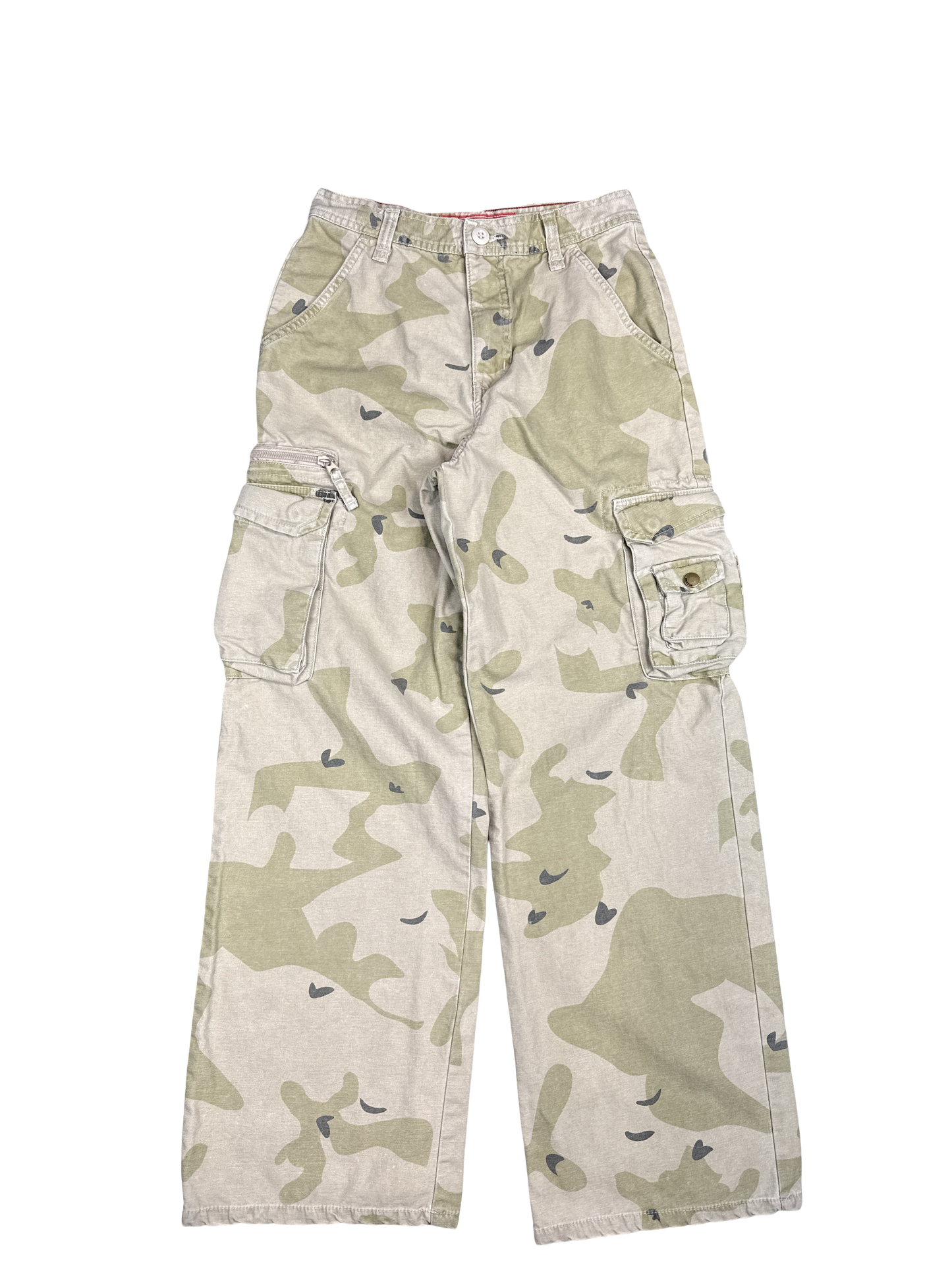 Y2K Mossimo Camo Cargo Pants (S)