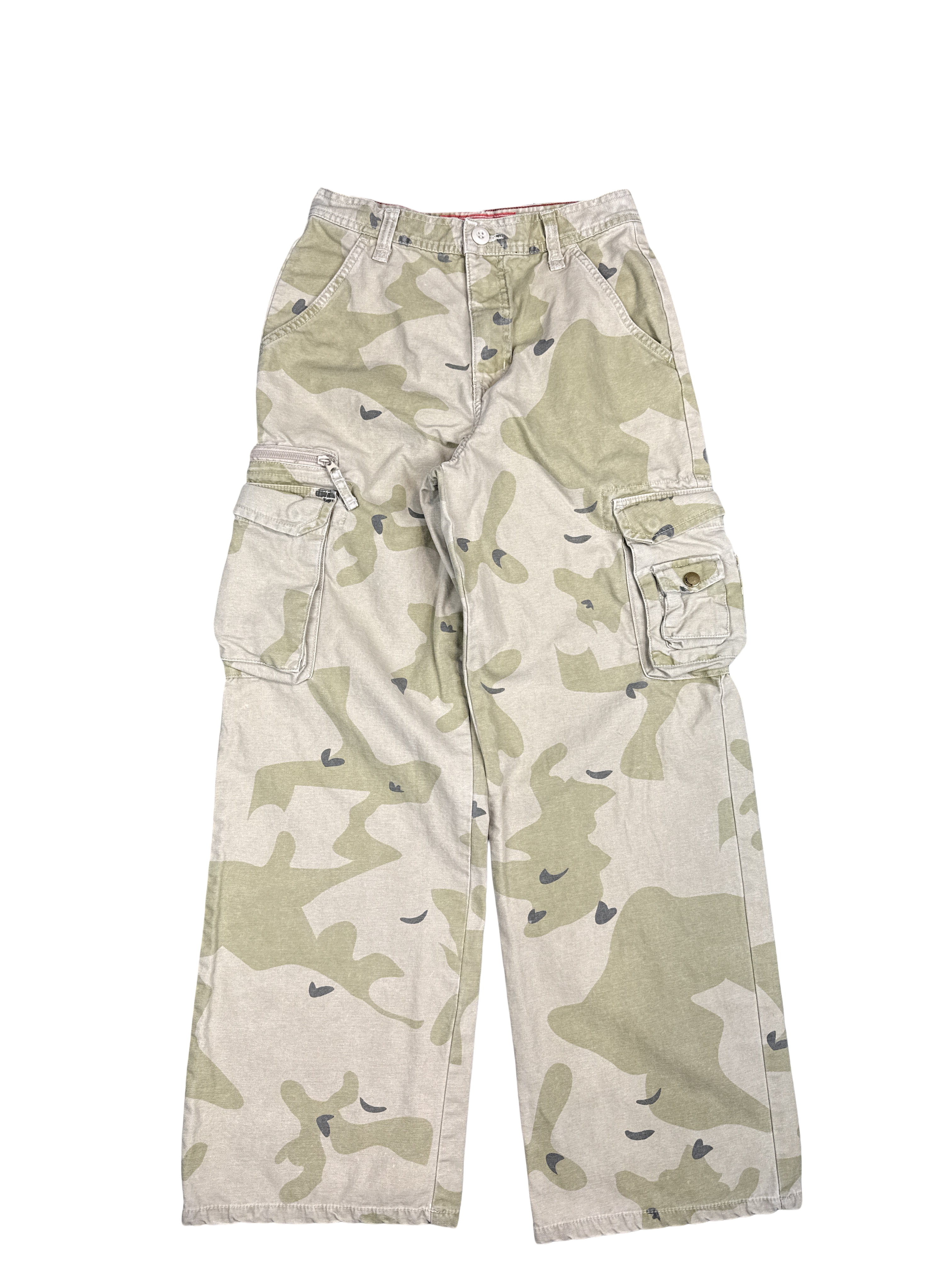 Y2K Mossimo Camo Cargo Pants (S)