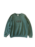 1990s Nike Made in USA Green Crewneck Sweatshirt (L)