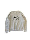 Nike Air Gray Crewneck Sweatshirt (XL)
