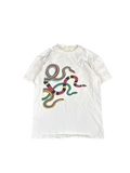 Retro Colorful Snake Graphic Tee (M)