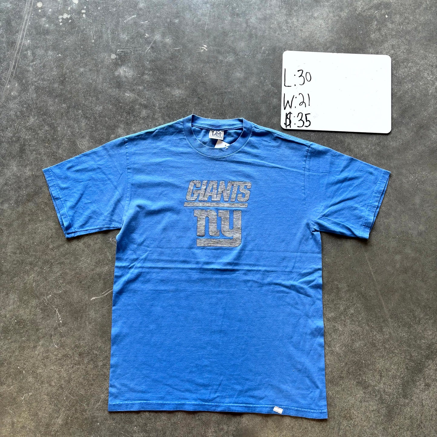 1990s Lee Sport New York Giants NFL T-Shirt (L)