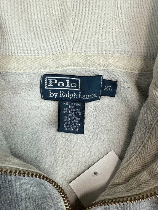 Polo Ralph Lauren Gray Zip Hoodie (XL)
