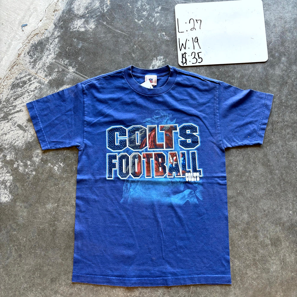 2000s NFL Colts Football Graphic Tee (S)