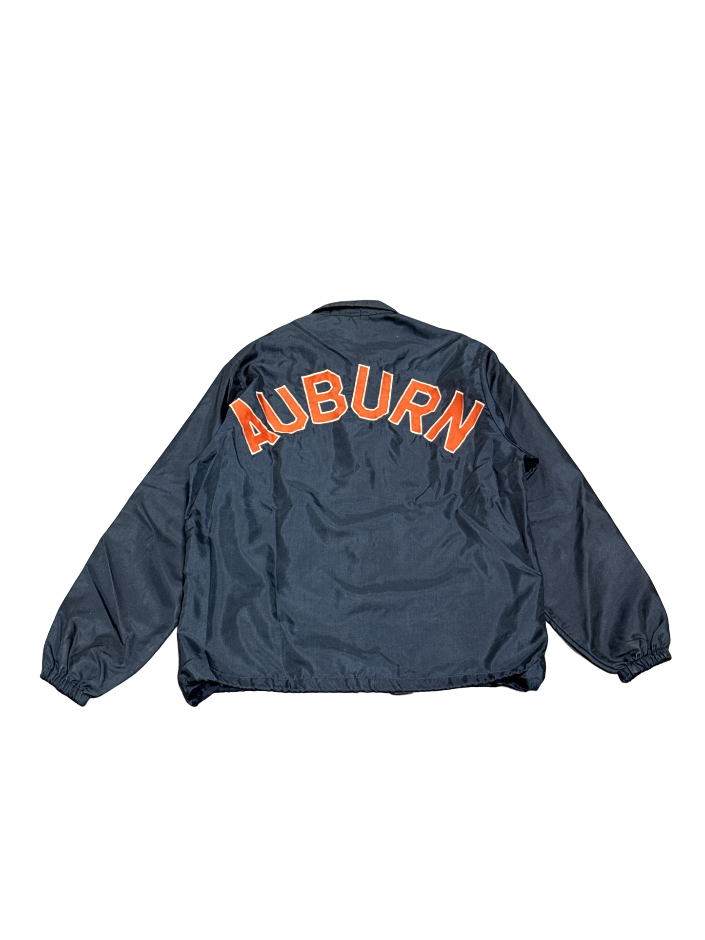 1980s Auburn Collegiate Nylon Coach Jacket (M)