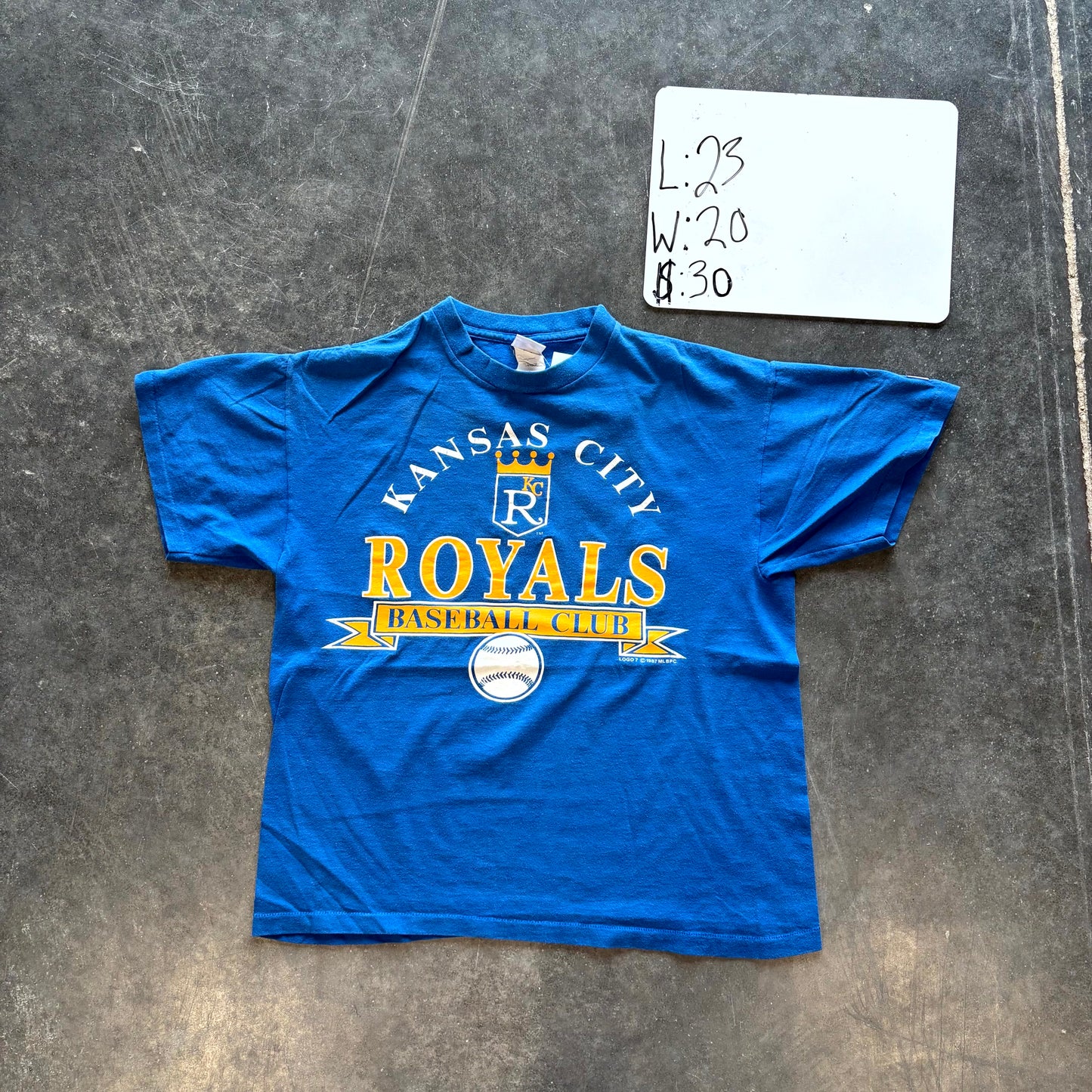 Kansas City Royals Baseball Graphic Tee (L)