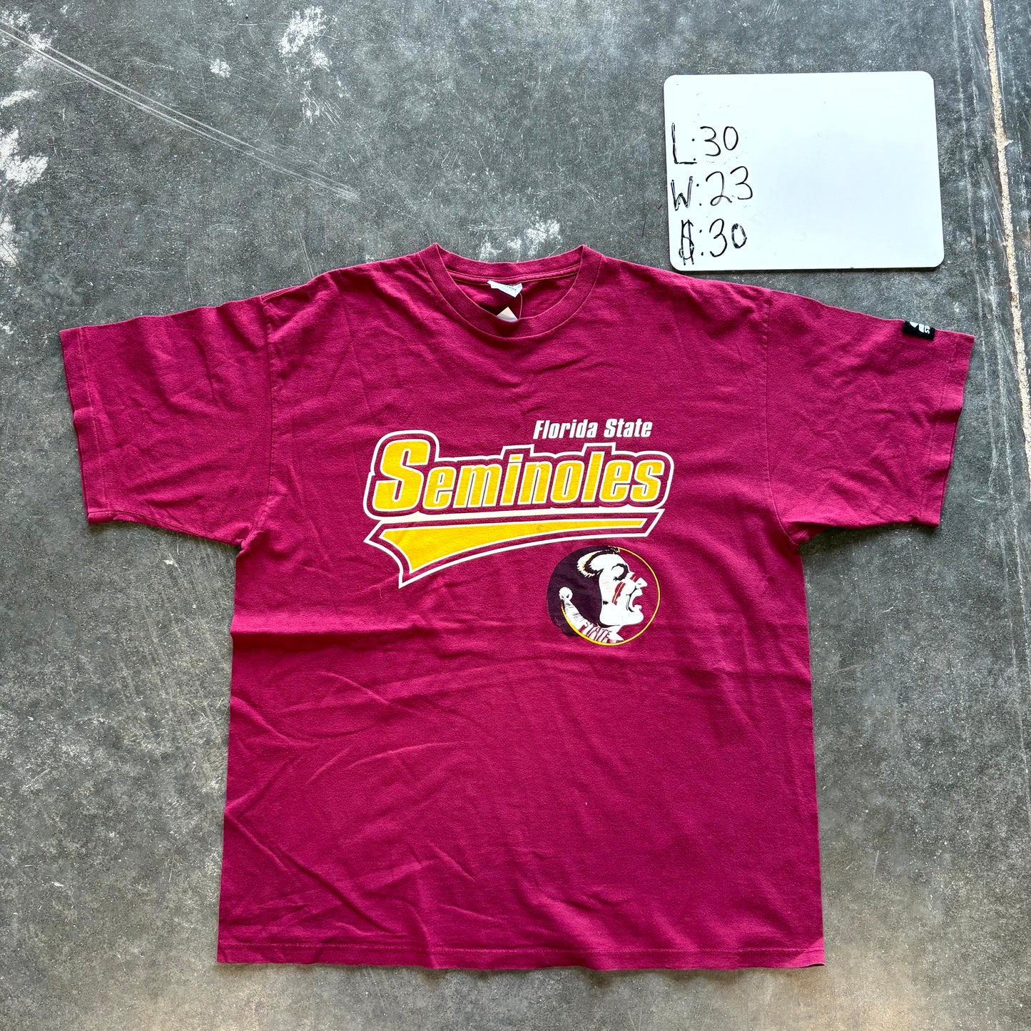 1990s Starter Florida State Seminoles Graphic T-Shirt (XL)